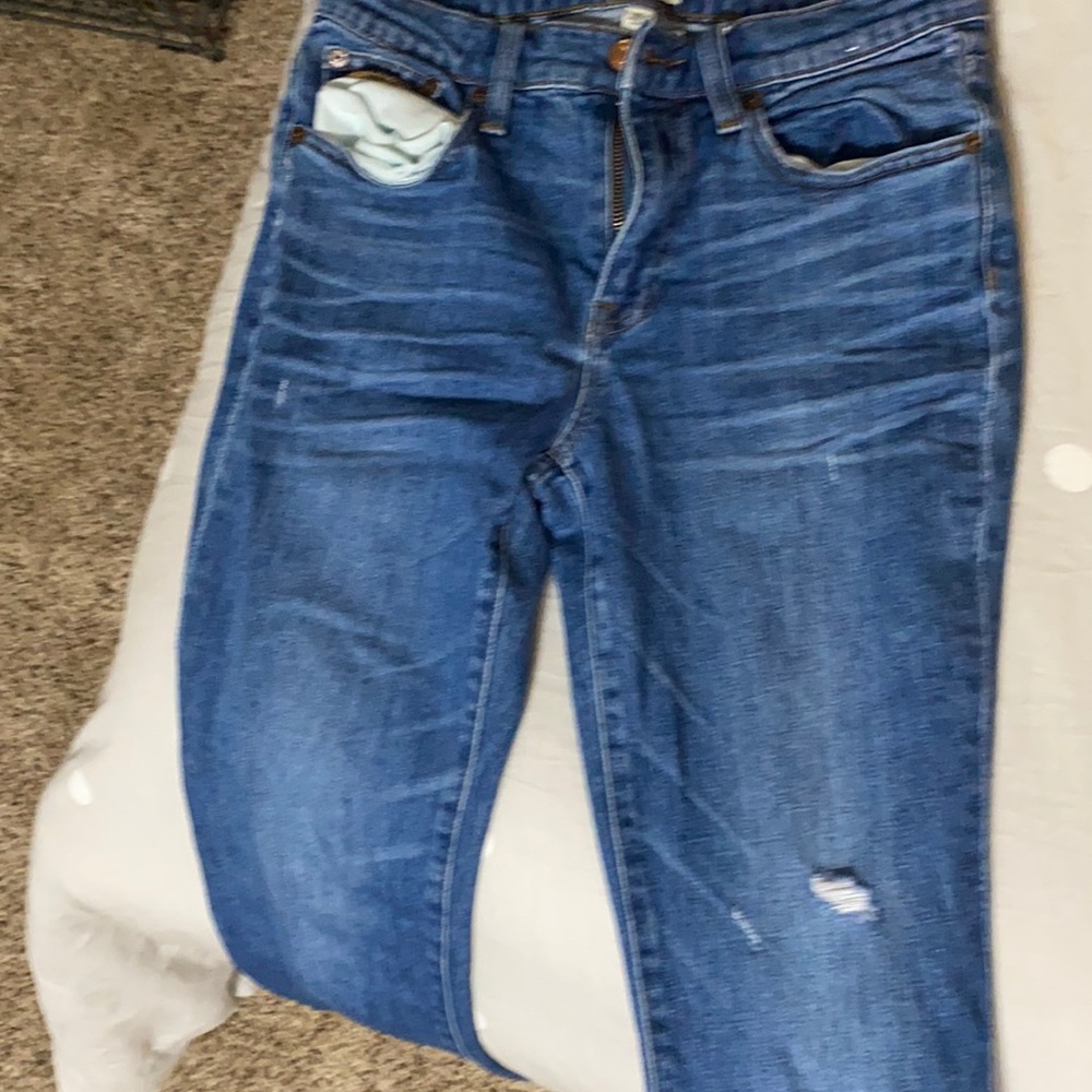 j crew slim broken in boyfriend jeans